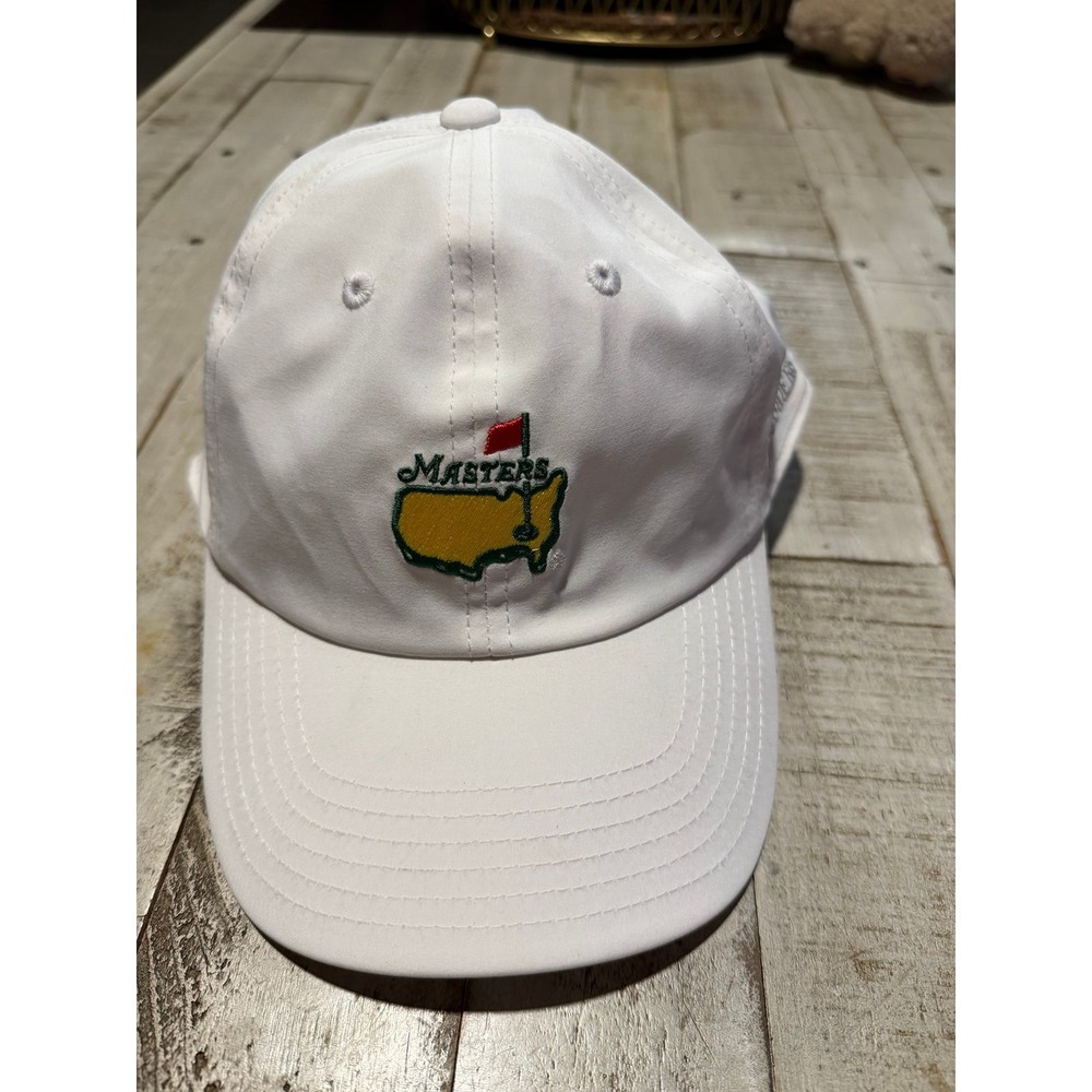 Masters Tournament American Needle Golf Hat White Adjustable Cap